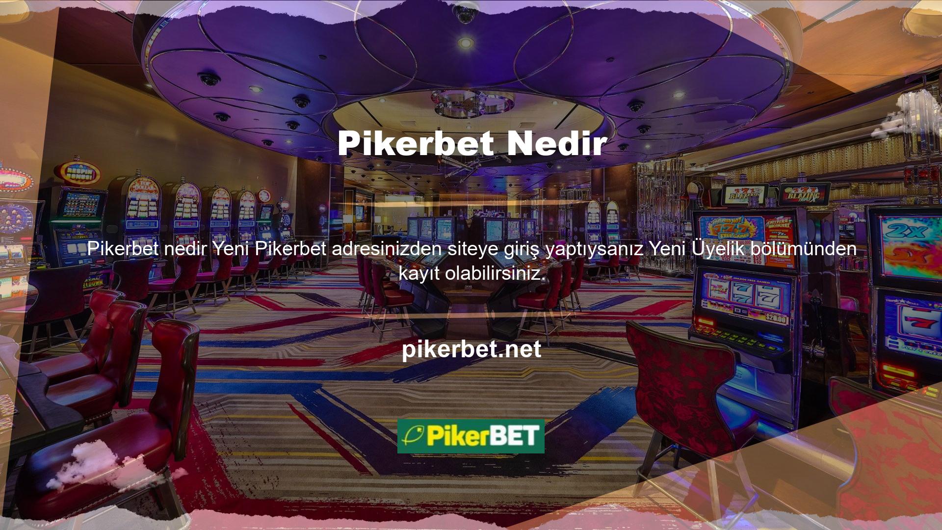 Pikerbet web sitesinde sunulan bahis hizmetleri arasında spor bahisleri, canlı bahisler, sanal bahisler, casino, poker, 3D slotlar, canlı oyunlar ve canlı bingo bulunmaktadır