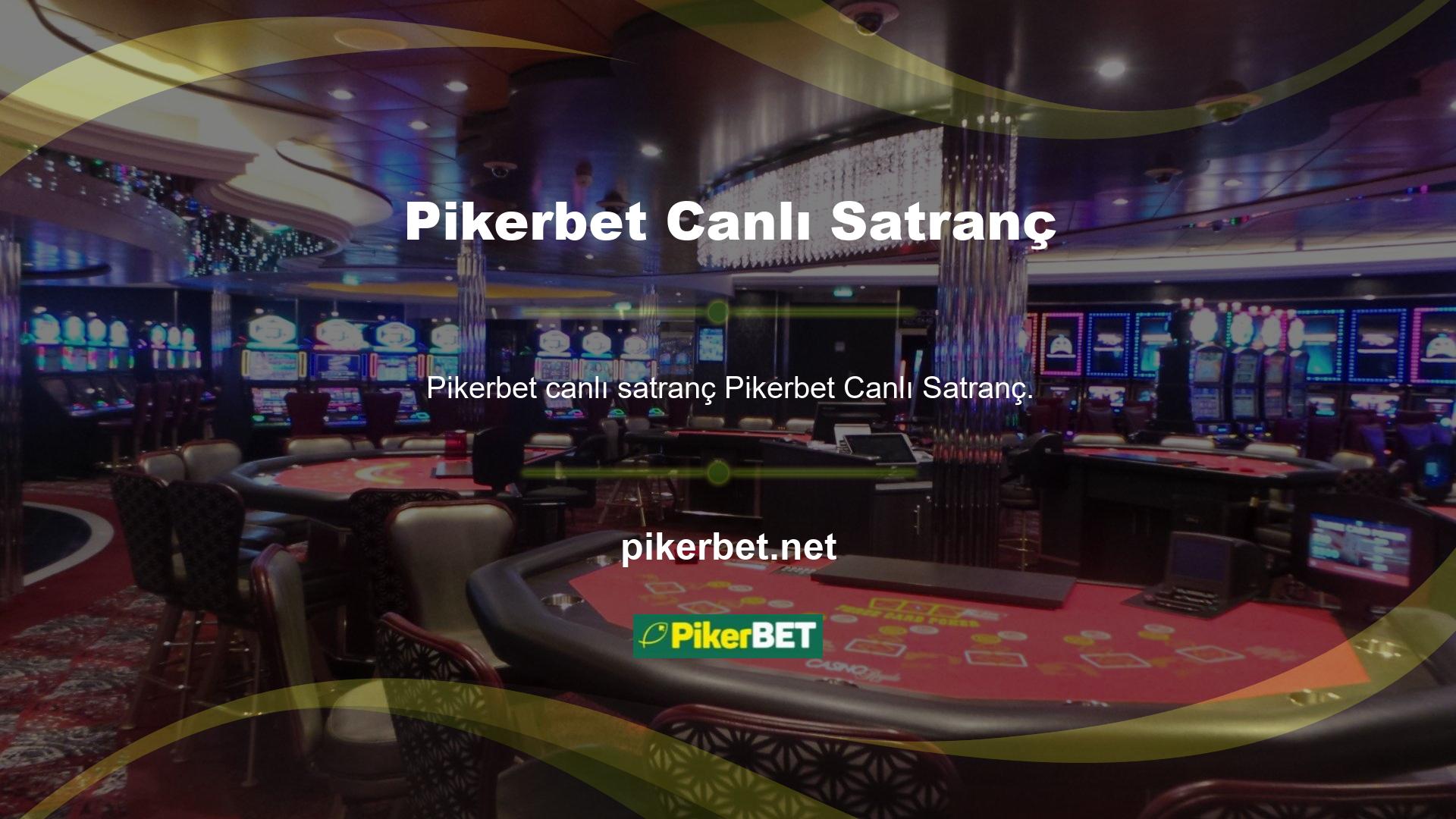 Kullanıcılara Hizmet ve Siteye Çekmek Pikerbet Live Satranç için sürekli yenilik yapıyor